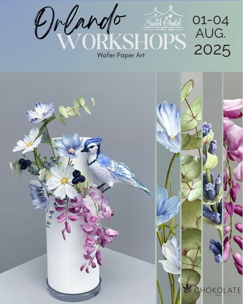 Blue Jay and Blooms Poster