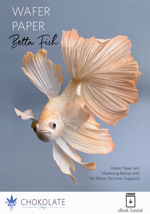 Wafer Paper Betta Fish - Chokolate Designs