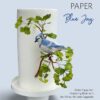 Blue Jay wafer Paper - Chokolate Designs