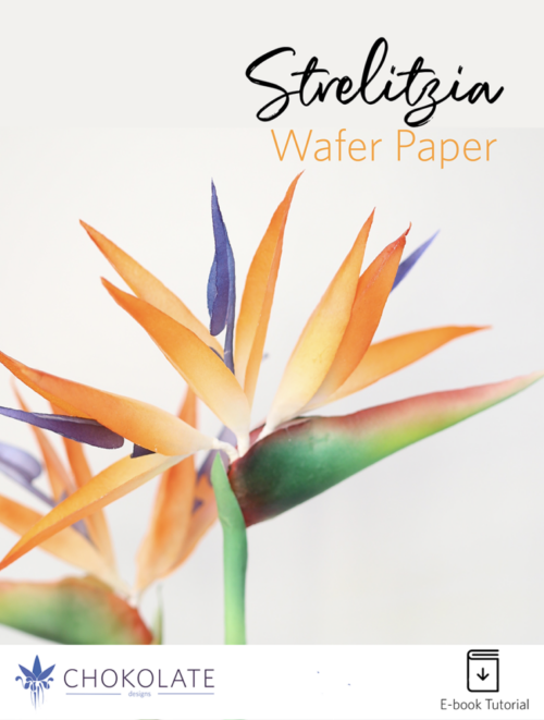 Strelitzia Wafer Paper Tutoriel