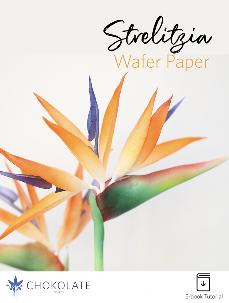 Strelitzia Wafer Paper Tutoriel