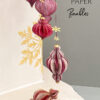 Baubles Template Wafer paper - Chokolate Designs