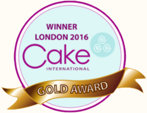 London 2016 Cake international award