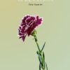Carnation Pre-cut template - Chokolate Designs