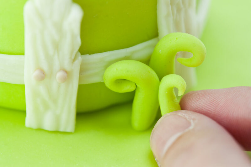 Little Sheep Grass Modeling Chocolate