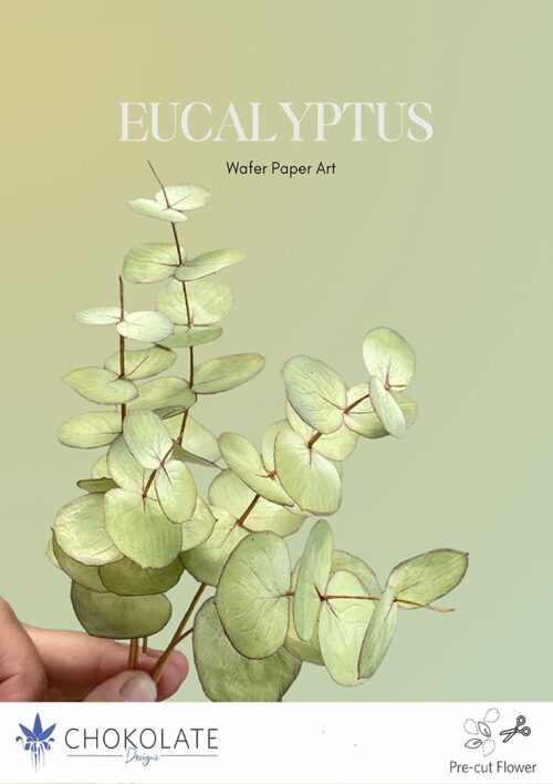 Eucalyptus Pre-cut template - Chokolate Designs