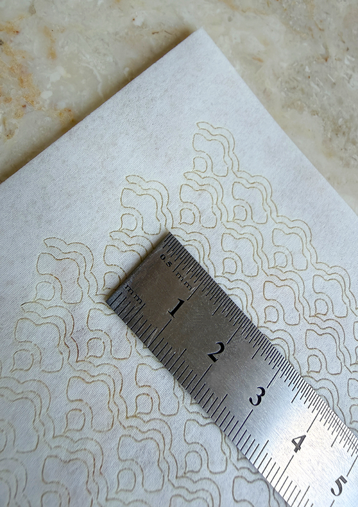 Betta Fish Scales Pre-cut Measurement - Chokolate Designs