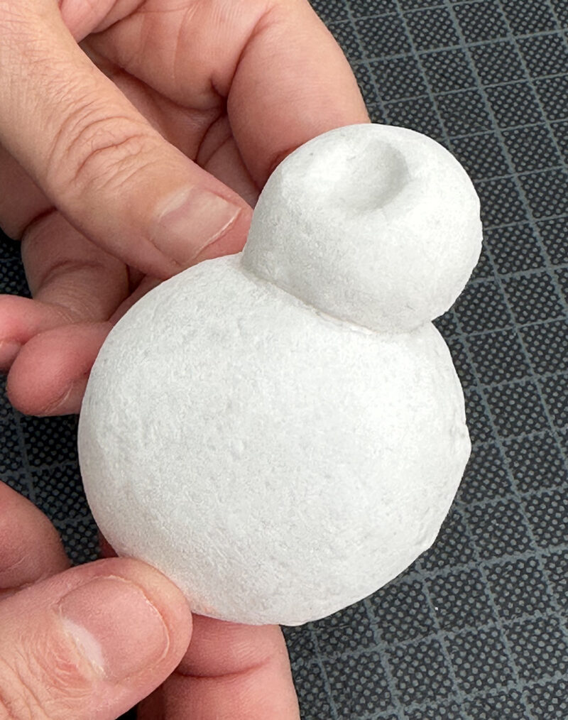 Tutorial seahorse head wafer paper