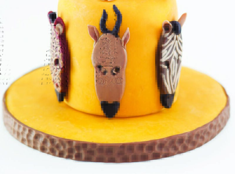 Little Lion Decorations Modeling Chocolate