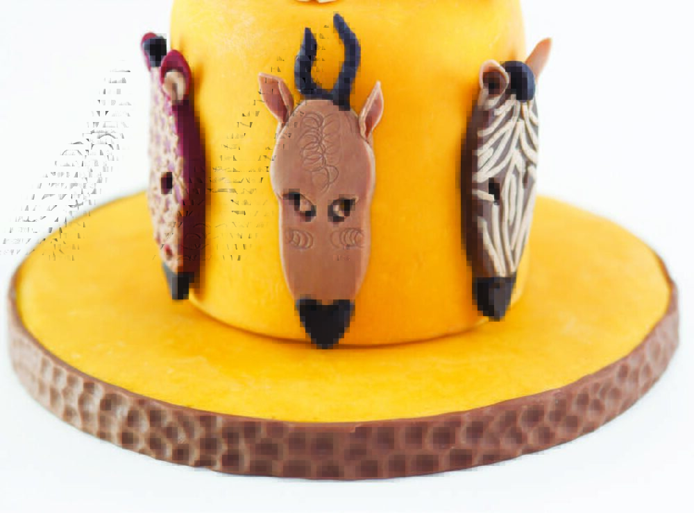 Little Lion Decorations Modeling Chocolate