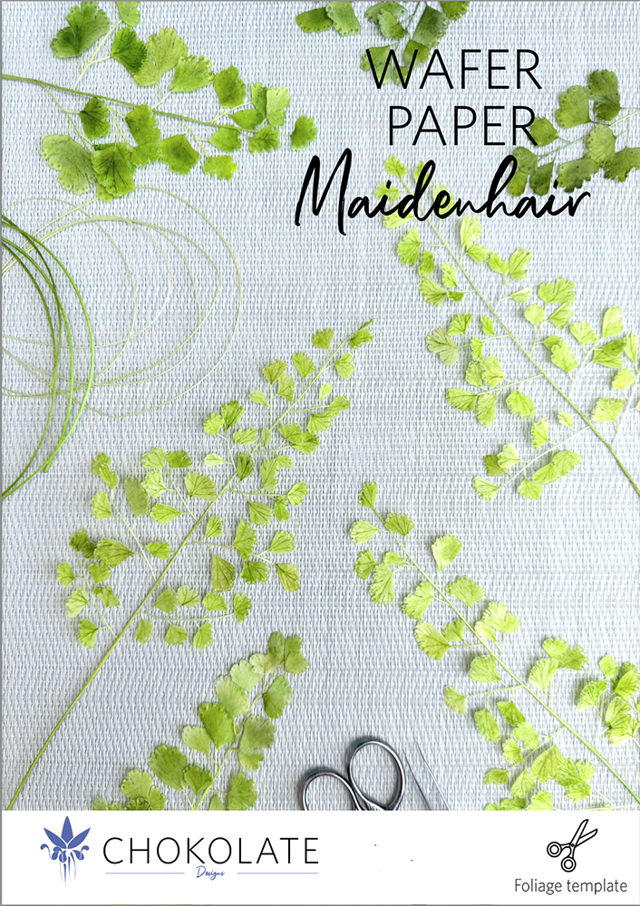 Maidenhair Template - Chokolate Designs