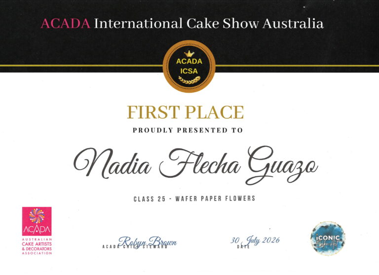 Acada First Place