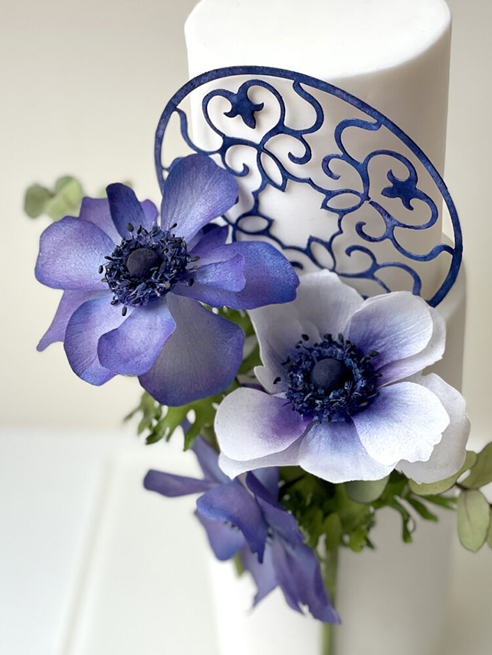 Pre-cut Anemone Wafer Paper - Chokolate Designs